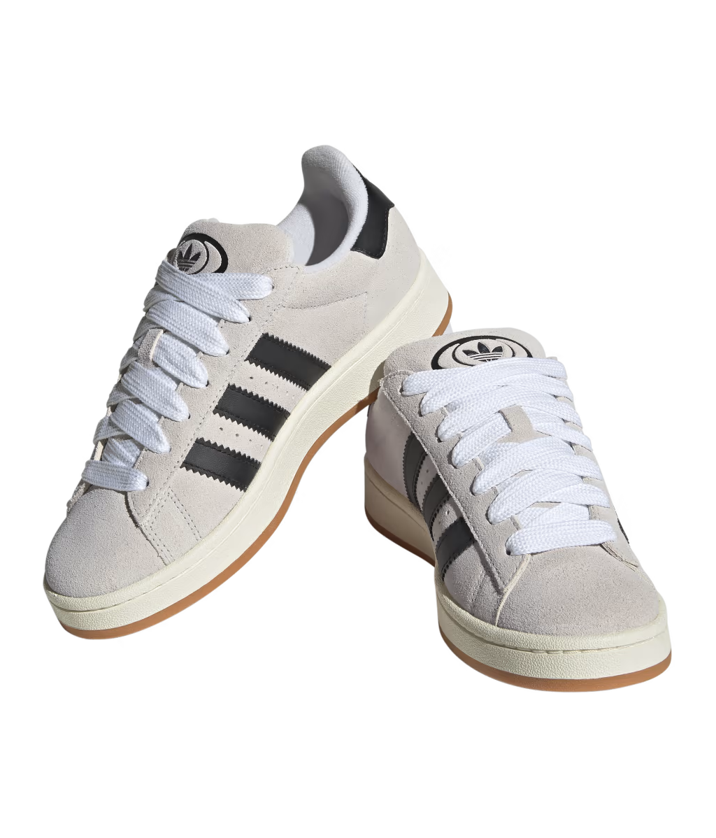 adidas Campus 00s Crystal White Core Black – GetHype