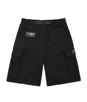 Corteiz Alcatraz Cargo Shorts Triple Black