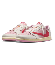 Jordan 1 Retro Low OG SP Travis Scott Sail Tropical Pink