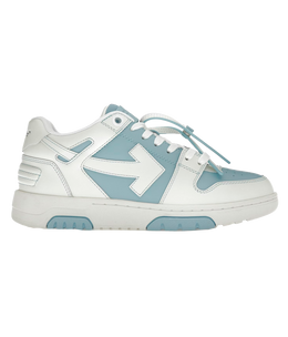 OFF-WHITE Out Of Office OOO Low Tops Light Blue White
