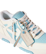 OFF-WHITE Out Of Office OOO Low Tops Light Blue White